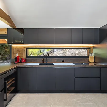 샬레 Le Reve Cinema Jacuzzi