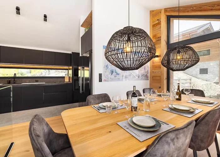 샬레 Le Reve Cinema Jacuzzi Riddes