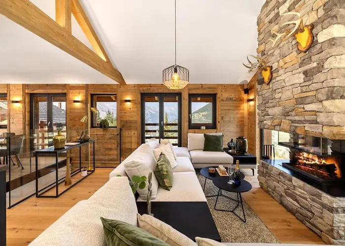 샬레 Le Reve Cinema Jacuzzi Riddes